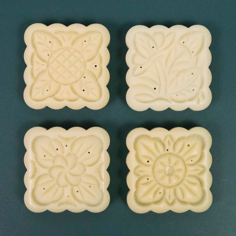 4 Flowers Printing Mould 106g (4 pcs)