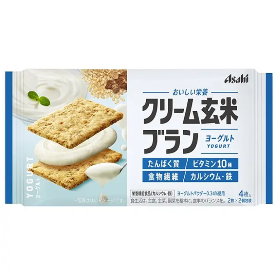 Asahi Cream Brown Rice Blanc Yogurt 72g