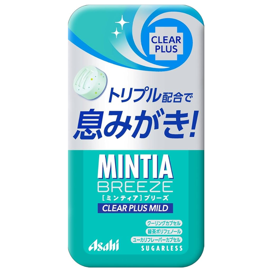 Asahi Mintia Breeze Clear Plus Mild Tablet Candy 22g