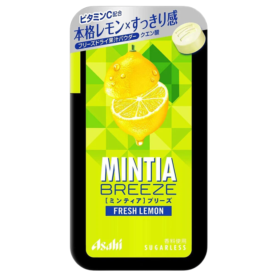 Asahi Mintia Breeze Fresh Lemon Tablet Candy 22g