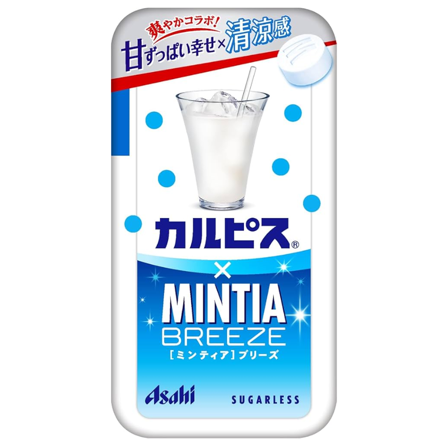 Asahi Mintia Breeze x Calpis Tablet Candy 22g