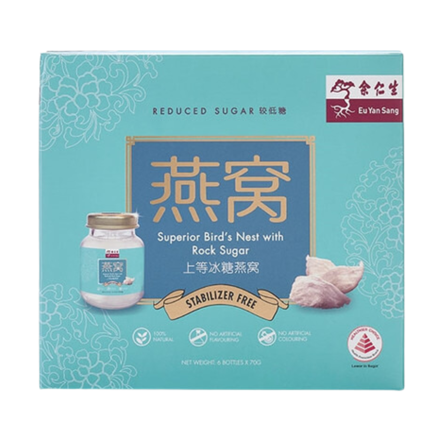 Eu Yan Sang Superior Bird's Nest with Reduced Sugar 6x70g