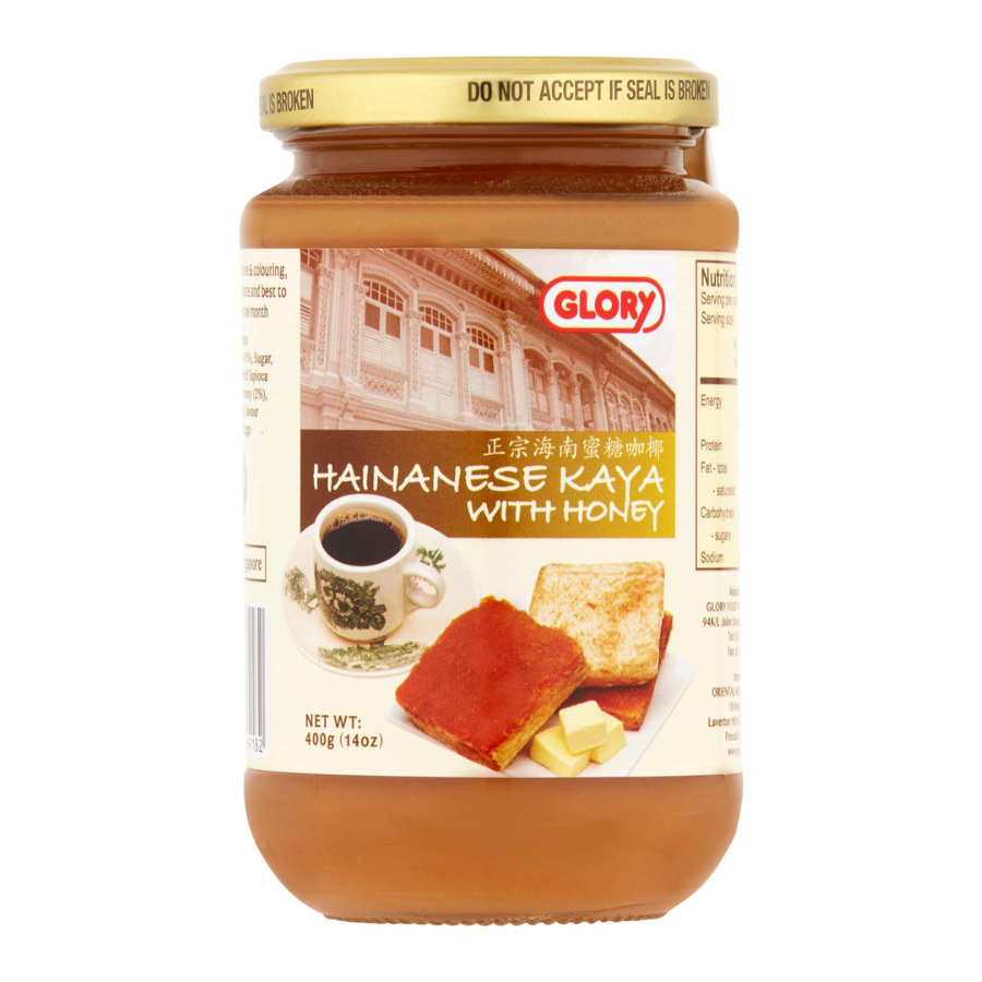 Glory Hainanese Kaya With Honey 400g