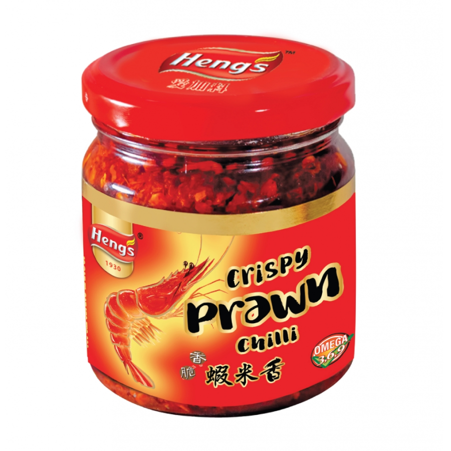 Heng's Crispy Prawn Chilli Mix 180g