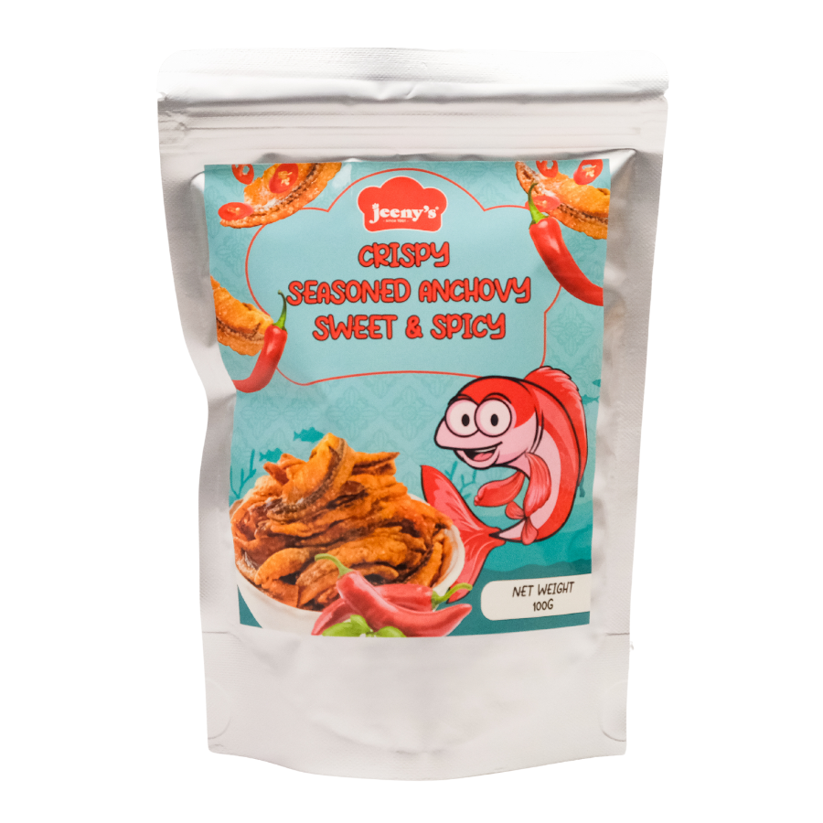 Jeeny's Crispy Seasoned Anchovy Sweet & Spicy 100g – Just Go Shop