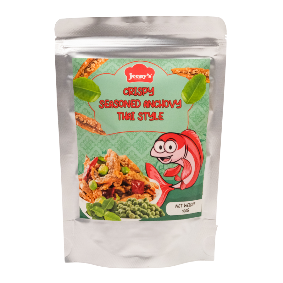 Jeeny's Crispy Seasoned Anchovy Thai Style 100g