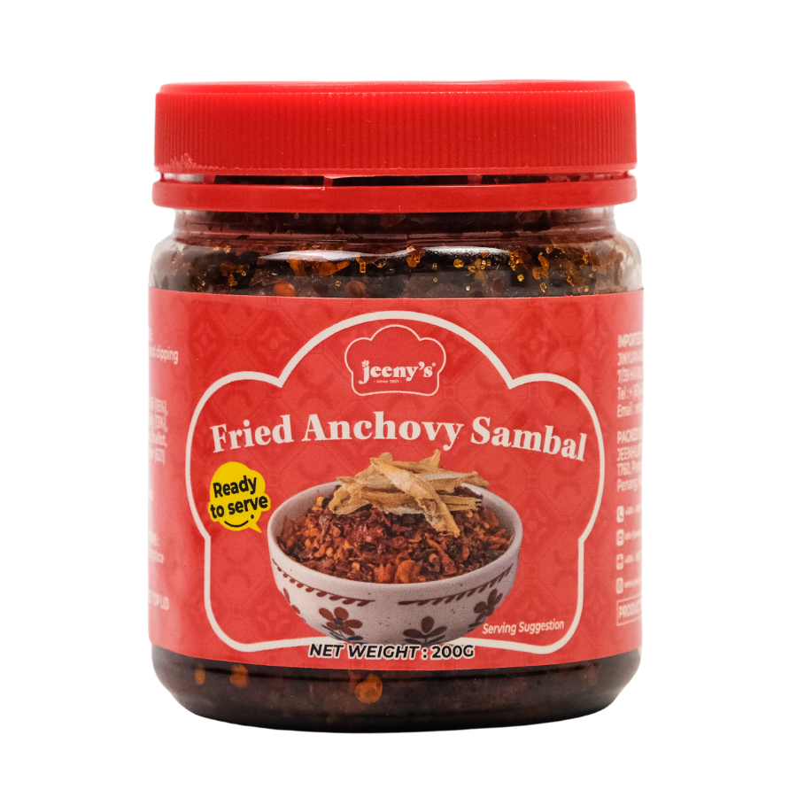 Jeeny's Fried Anchovy Sambal 200g