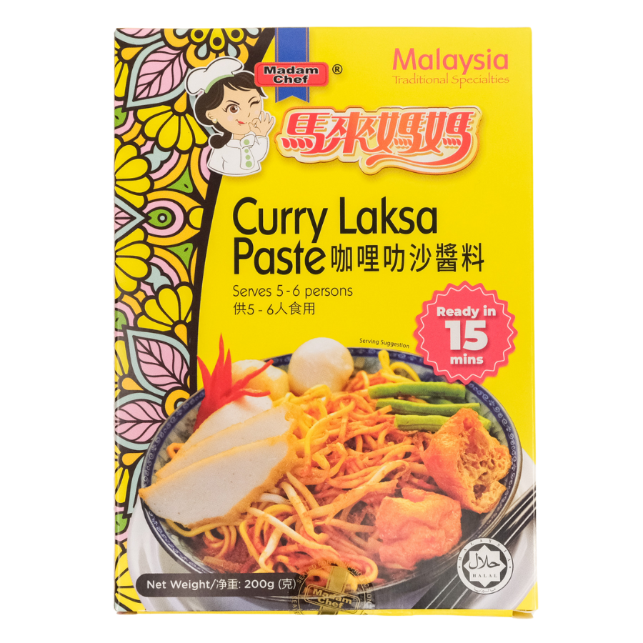 Madam Chef Curry Laksa Paste 200g