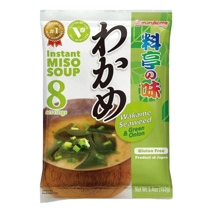 Marukome Instant Miso Wakame & Green Onion 152g