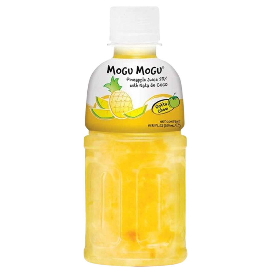 Mogu Mogu Pineapple Drink with Nata de Coco 320ml