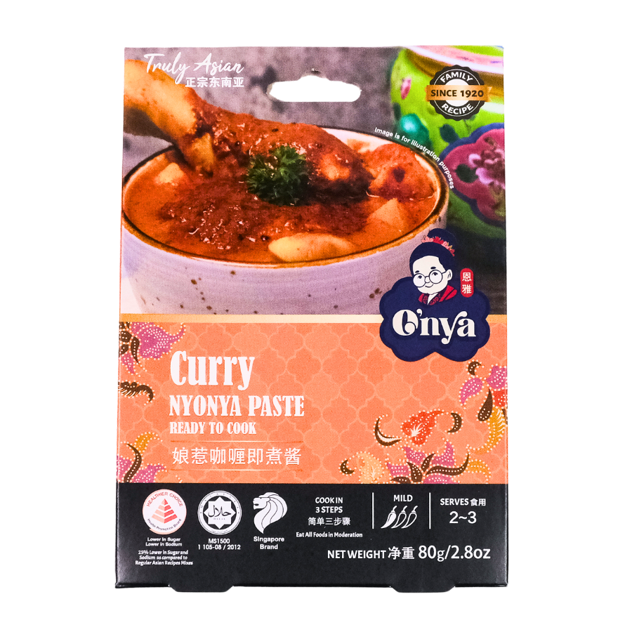 Onya Curry Nyonya Paste 80g – Just Go Shop