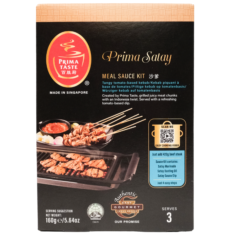 Prima Taste Prima Satay Sauce Kit 160g