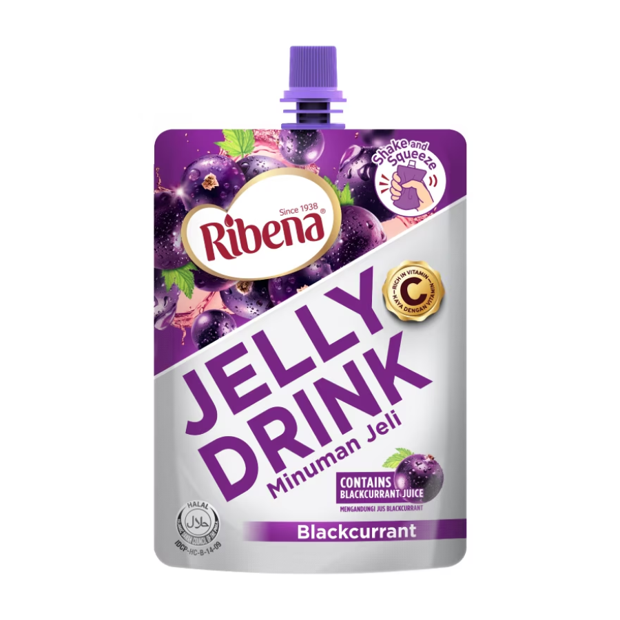 Ribena Mobile Jelly Drink Blackcurrant Flavour 170g