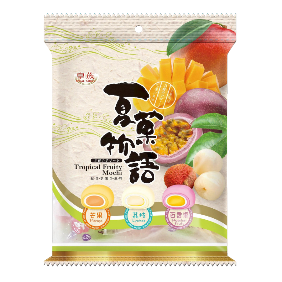 Royal Family Tropical Fruity Mixed Mochi 120g