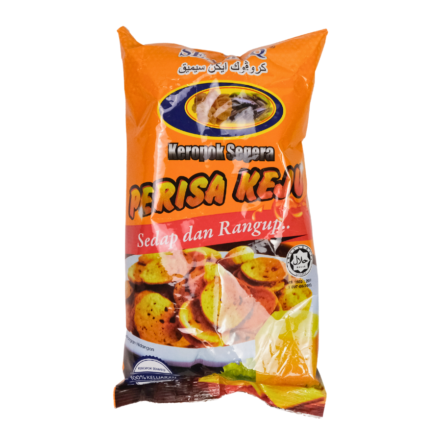 SEAmEQ Keropok Ikan Segera Cheese Flavour 38g (EXP: 31.12.24)