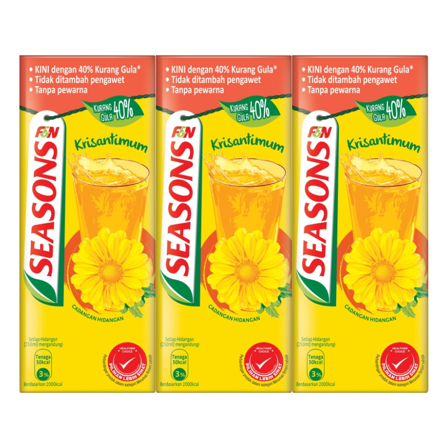 Seasons Chrysanthemum Tea 6x250ml