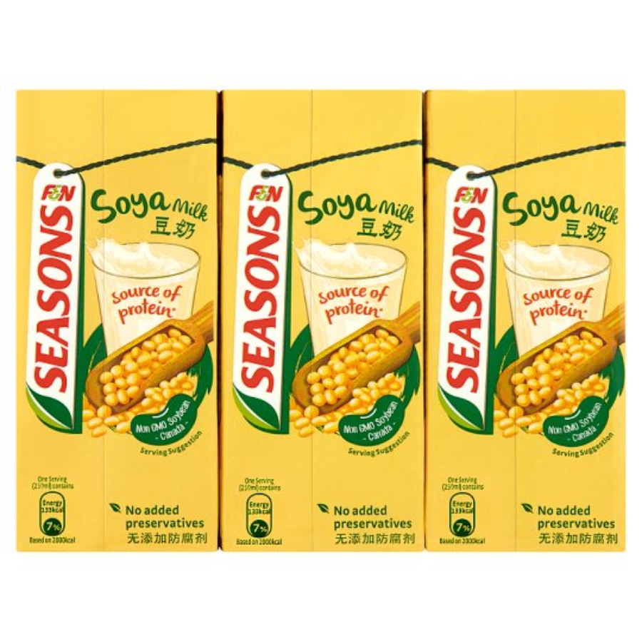 Seasons Soya Bean 6x250ml