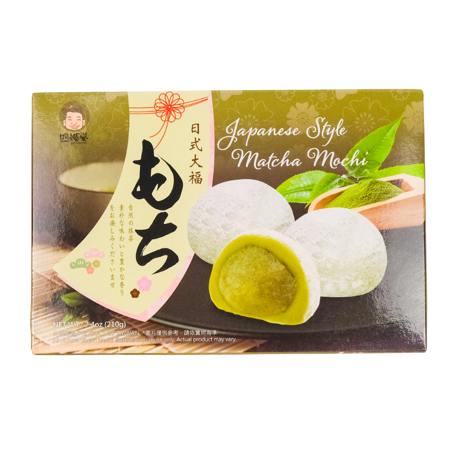 Szu Shen Po Japanese Style Matcha Mochi 210g (EXP: 31.03.25)