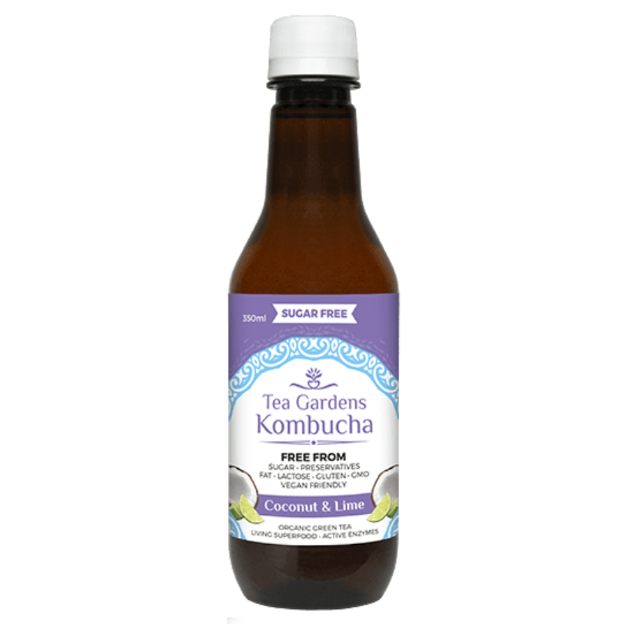 Tea Gardens Kombucha Coconut & Lime 350ml