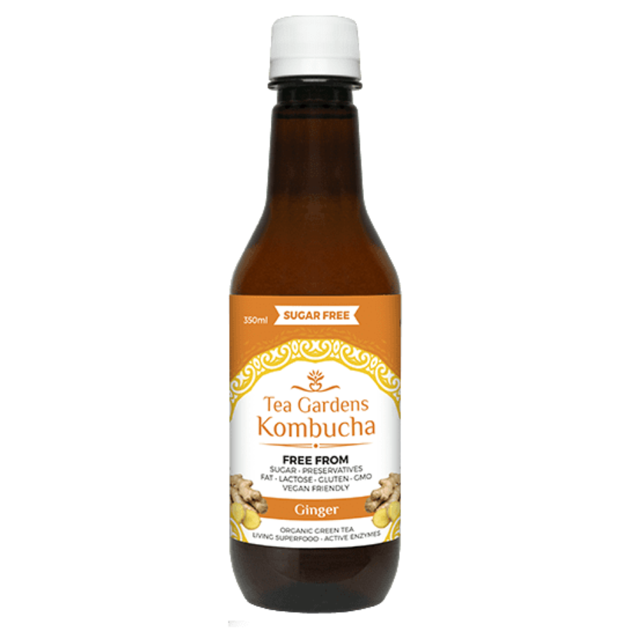 Tea Gardens Kombucha Ginger 350ml (BB: 18.04.25)