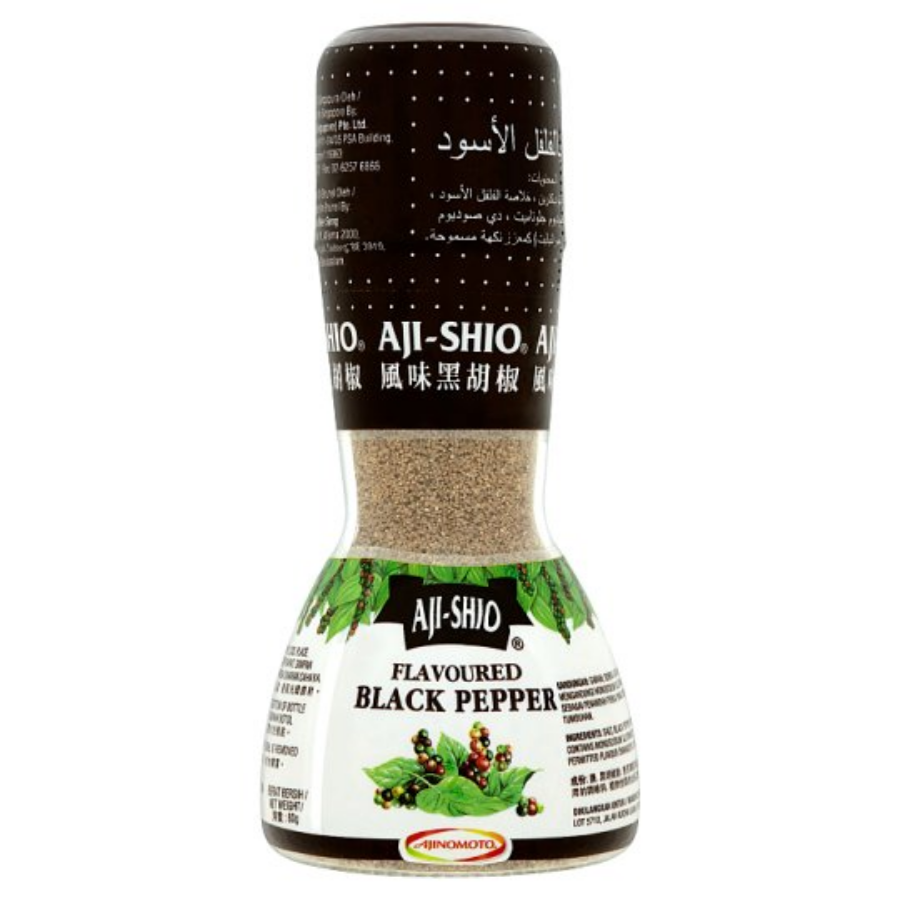 Aji-Shio Black Pepper 80g