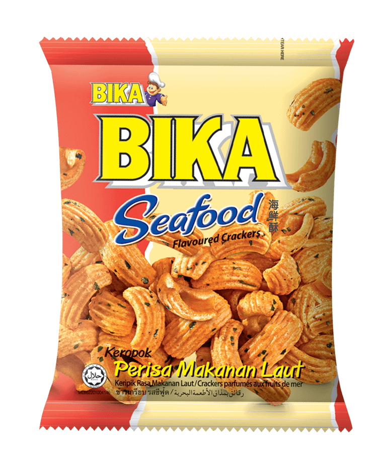 Bika Seafood Flavoured Crackers 70g