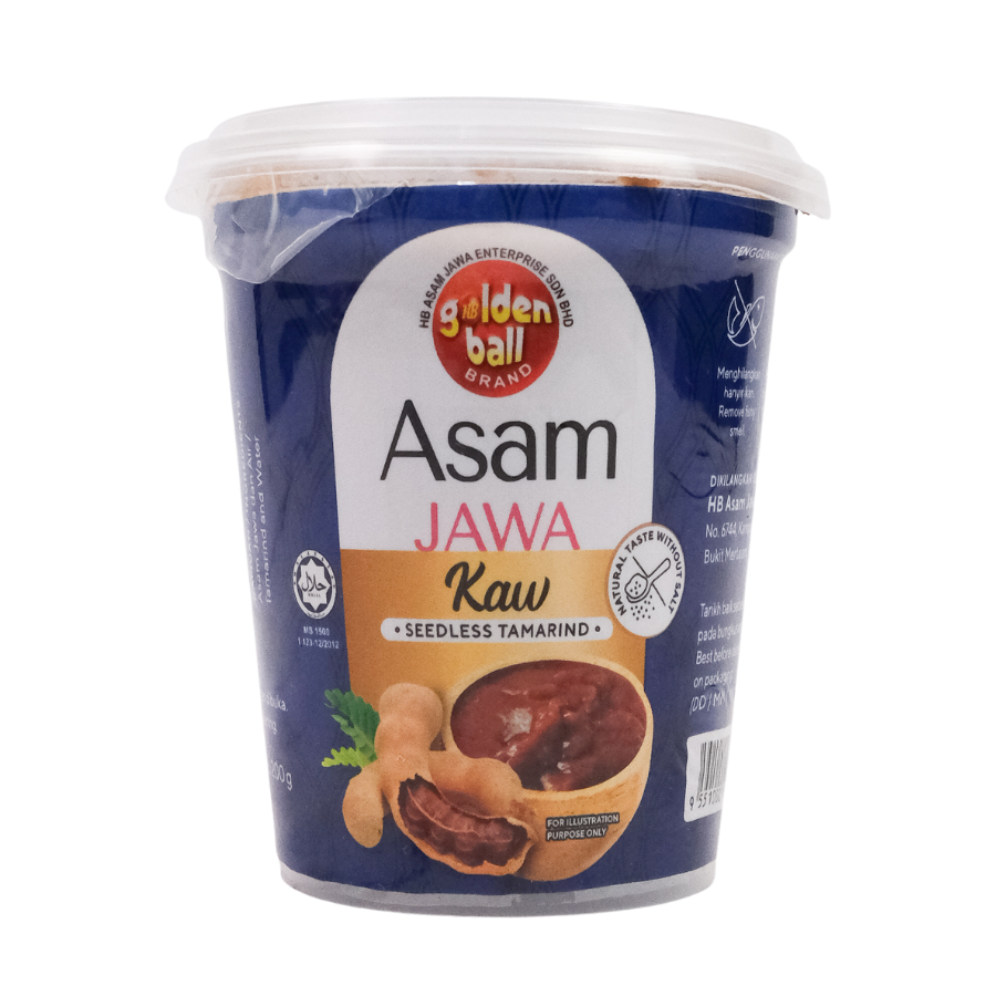 Golden Ball Asam Jawa Kaw Paste (Seedless Tamarind) 200g