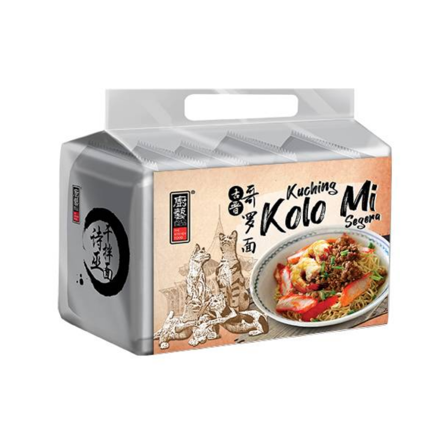 Kuching Kolo Mee Original 4x110g Pack