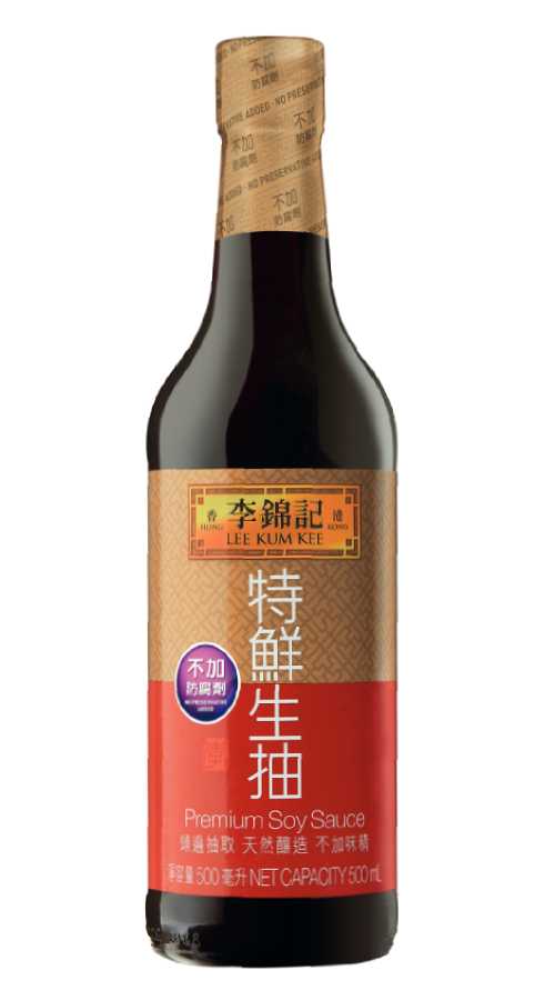 Lee Kum Kee Premium Soy Sauce 500ml (BB: 18.10.24)