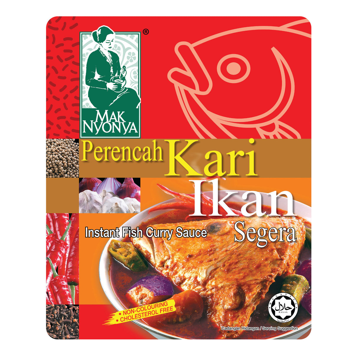 Mak Nyonya Curry Fish Sauce 200g