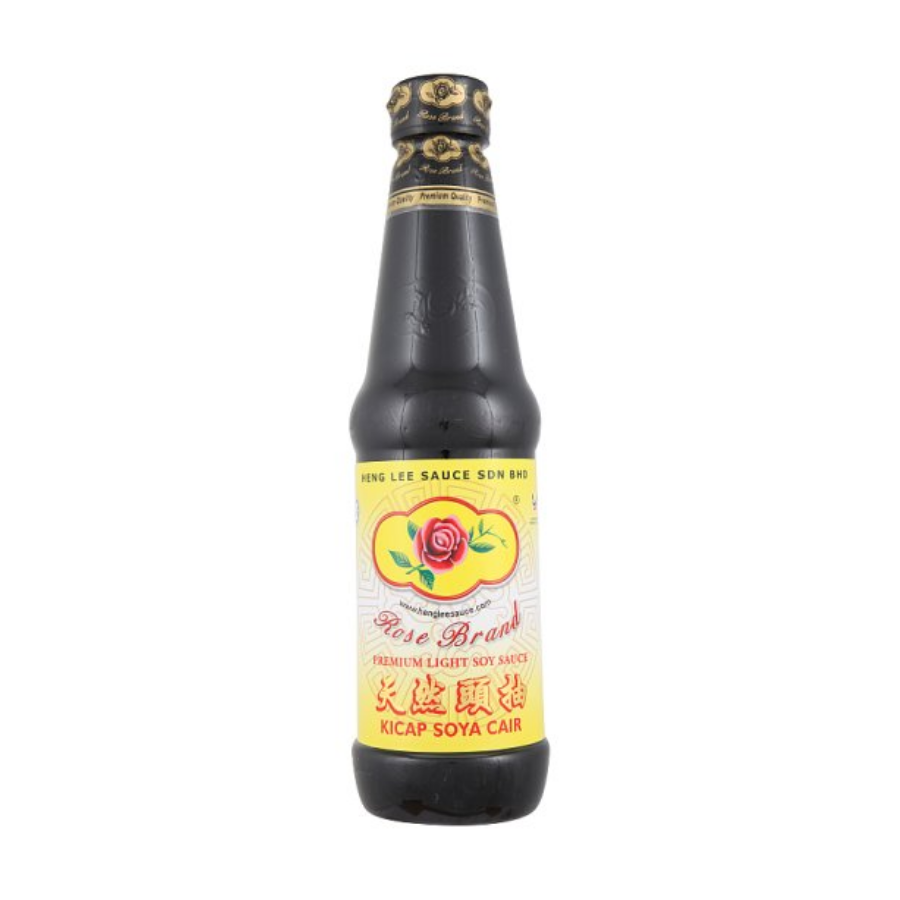 Rose Brand Premium Light Soy Sauce 600ml (Free 150ml Bottle)